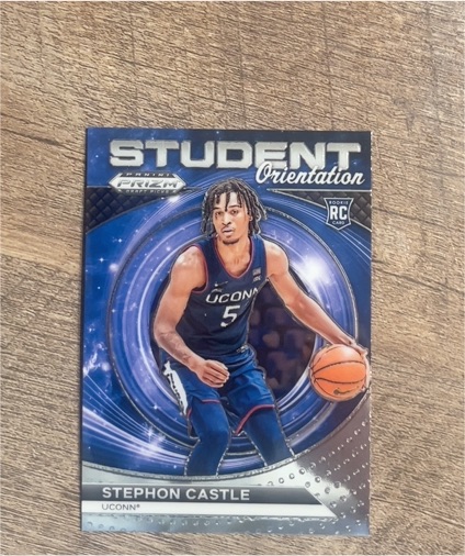 2024 Panini Prizm Draft Picks #13 Stephon Castle Student Orientation — front