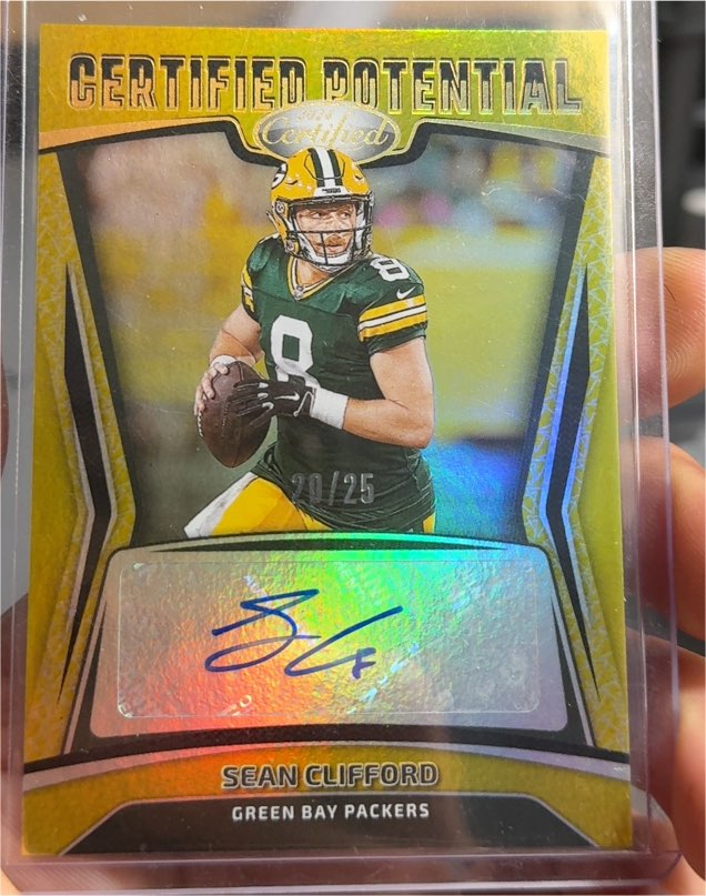 2024 Panini Certified Potential #Sean Clifford — front
