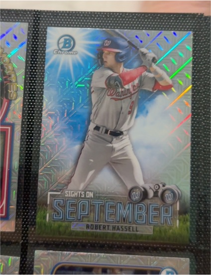 2023 Bowman Chrome #SOS-13 Robert Hassell III — front