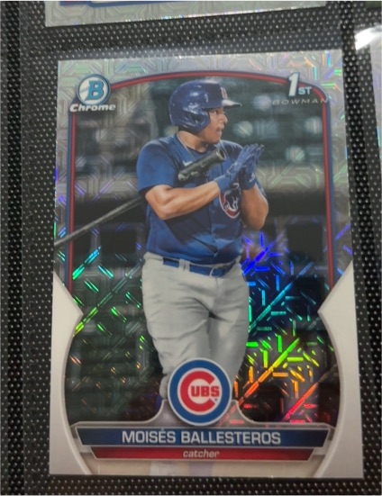 2023 Bowman Chrome #BCP-11 Moises Ballesteros — front