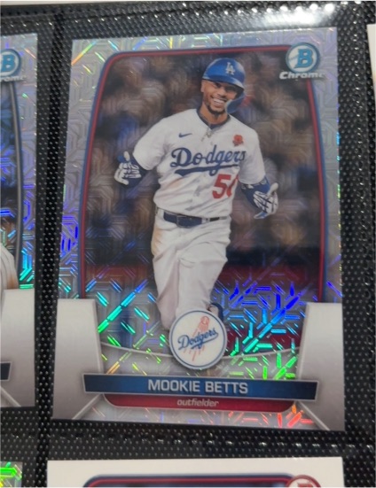 2023 Bowman Chrome #20 Mookie Betts — front