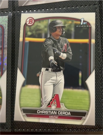 2023 Bowman #BP-56 Christian Cerda — front