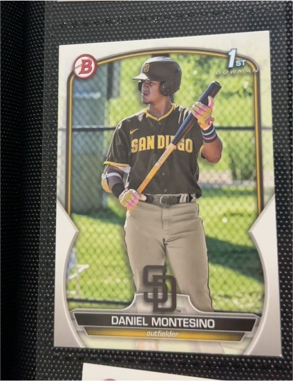 2023 Bowman #BP-114 Daniel Montesino — front