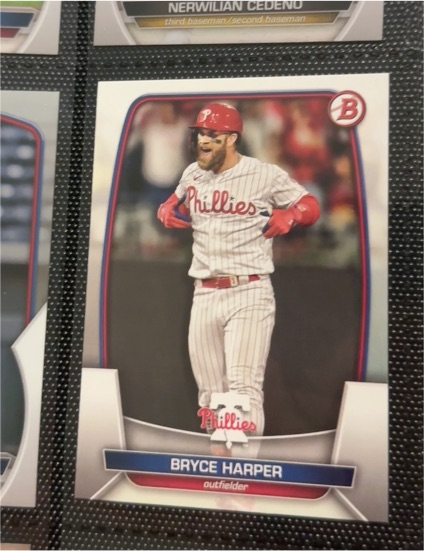 2023 Bowman #24 Bryce Harper — front