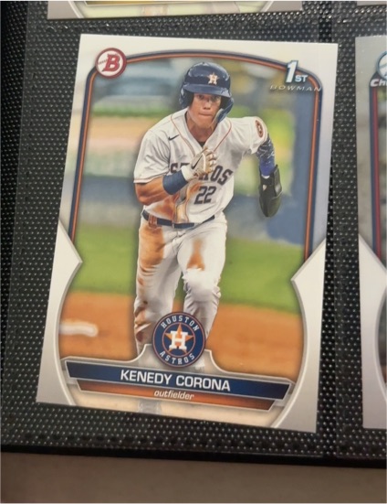 2023 Bowman #BP-148 Kenedy Corona — front