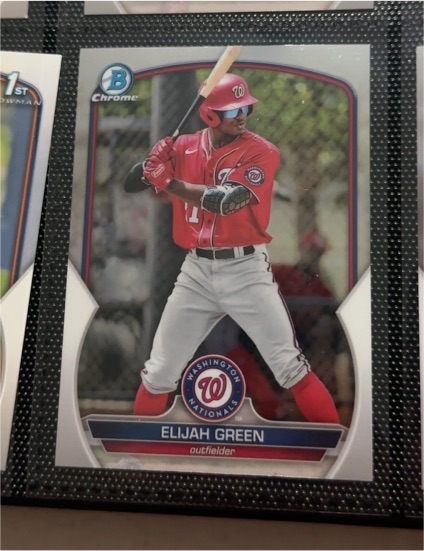 2023 Bowman Chrome Prospects #BCP-23 Elijah Green — front