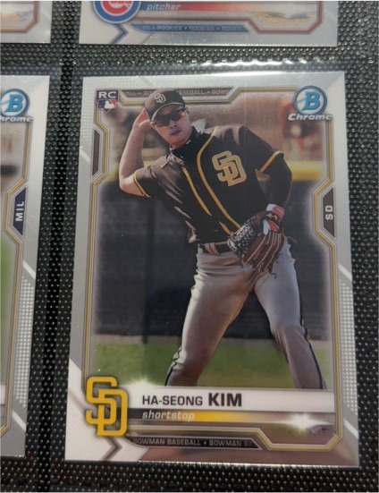 2021 Bowman Chrome #97 Ha-Seong Kim — front