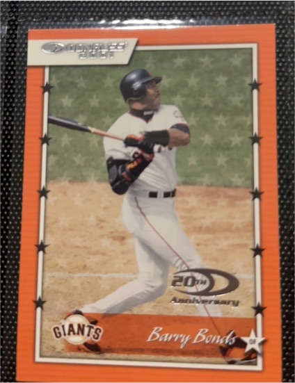 2001 Donruss #2 Barry Bonds — front