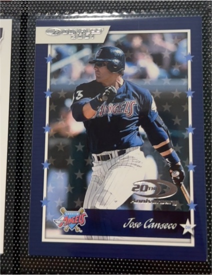 2001 Donruss #11 Jose Canseco — front