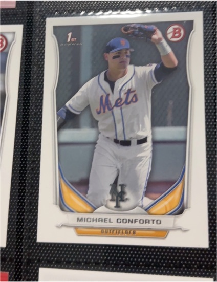 2014 Bowman Draft #DP7 Michael Conforto — front