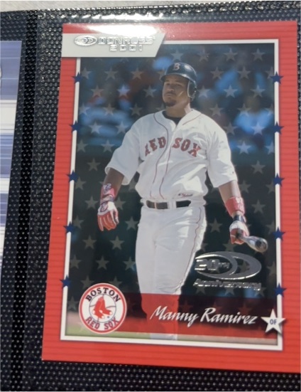 2001 Donruss #14 Manny Ramirez — front