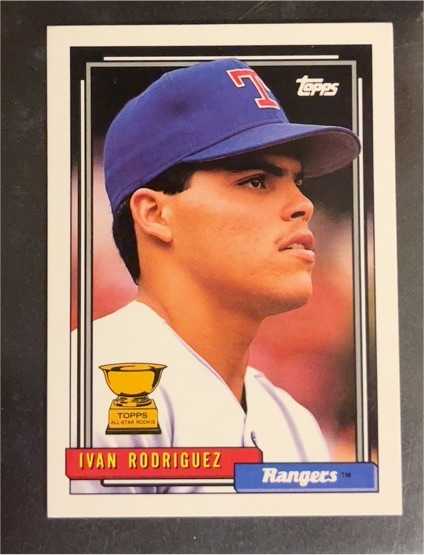 1992 Topps #78 Ivan Rodriguez — front