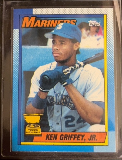 1990 Topps #336 Ken Griffey, Jr. — front