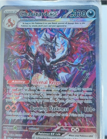 2024 Pokémon Paldean Fates #234 Charizard ex — front