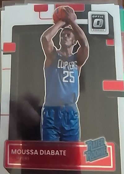 2022-23 Donruss Optic #247 Moussa Diabate — front