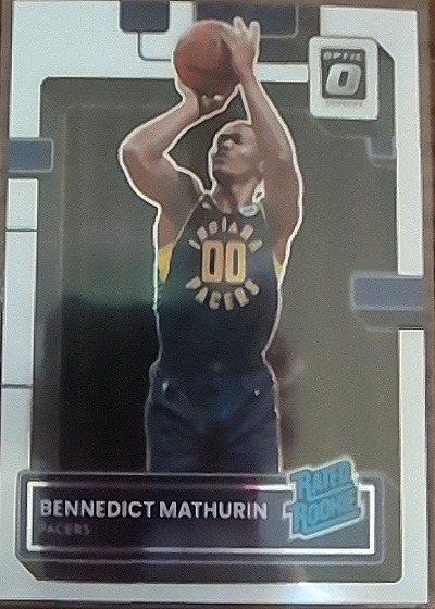 2022-23 Donruss Optic #209 Bennedict Mathurin — front