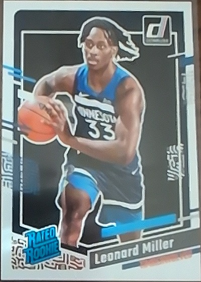 2023-24 Donruss #209 Leonard Miller — front