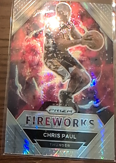 2020-21 Panini Prizm Fireworks Chris Paul — front