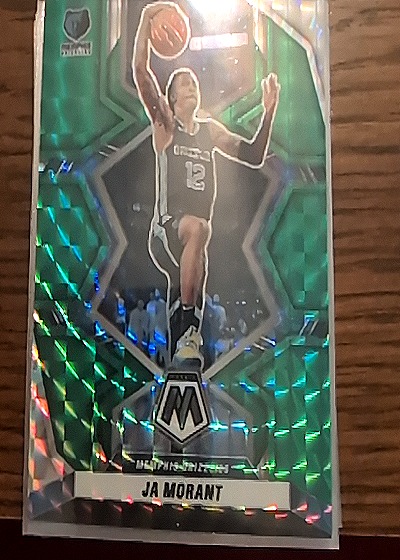 2021-22 Panini Mosaic #25 Ja Morant — front