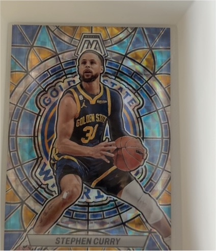 2022 Panini Mosaic #9 Stephen Curry — front
