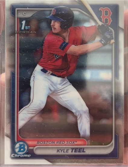2024 Bowman Chrome Prospects #BCP-48 Kyle Teel — front