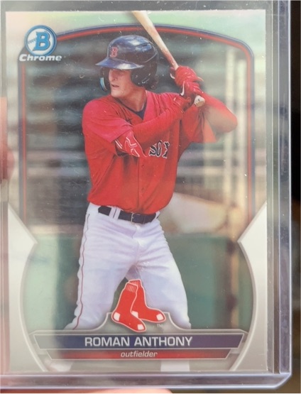 2023 Bowman Chrome #BDC-112 Roman Anthony — front