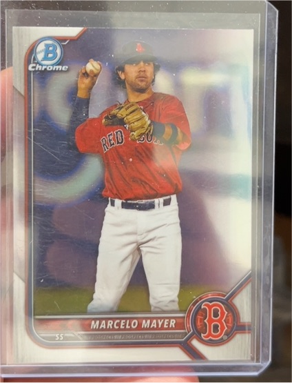 2022 Bowman Chrome #BDC-123 Marcelo Mayer — front