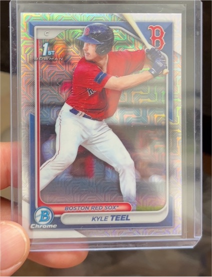 2024 Bowman Chrome #BCP-48 Kyle Teel — front