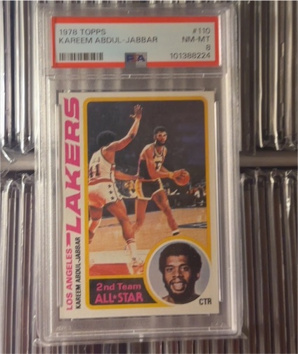 1978 Topps #110 Kareem Abdul-Jabbar — front