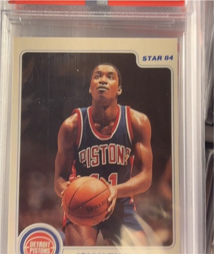 1983-84 Star #94 Isiah Thomas — front