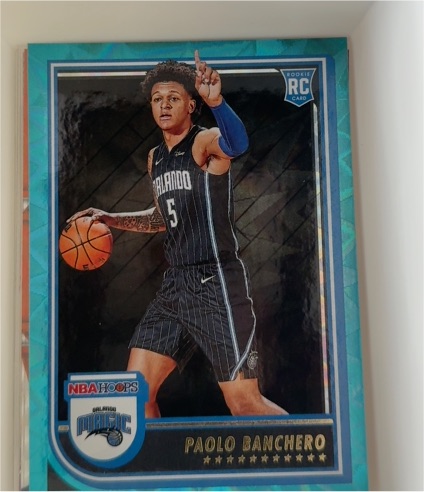 2022-23 Panini NBA Hoops #231 Paolo Banchero Rookie Card — front