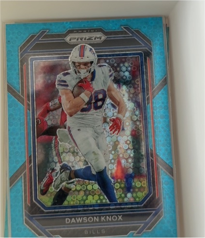 2023 Panini Prizm #138 Dawson Knox — front