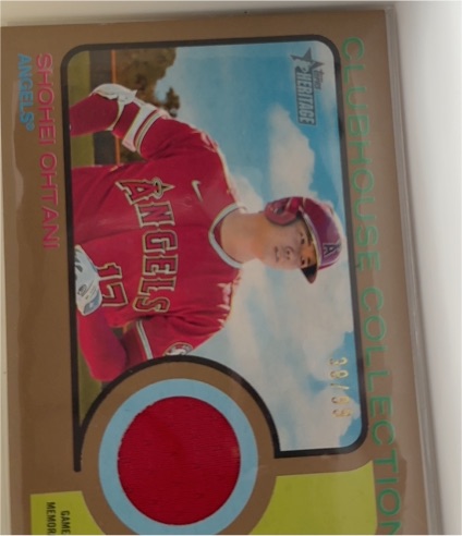 2022 Topps Heritage #39 Shohei Ohtani — front