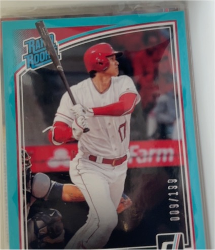 2018 Donruss Rated Rookie #272 Shohei Ohtani — front