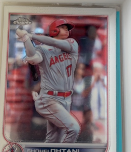 2022 Topps Chrome #1 Shohei Ohtani — front