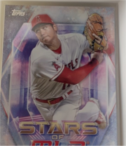 2023 Topps Stars of MLB Chrome #SMLBC-21 Shohei Ohtani — front