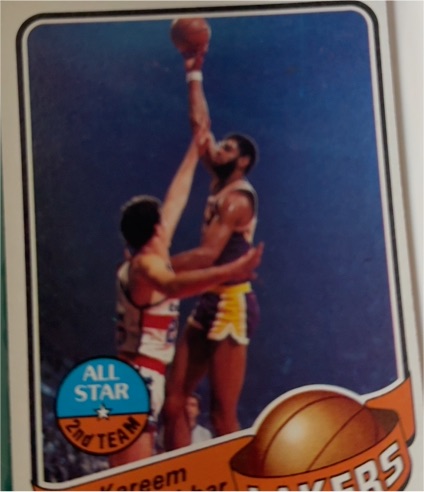 1979-80 Topps #10 Kareem Abdul-Jabbar — front