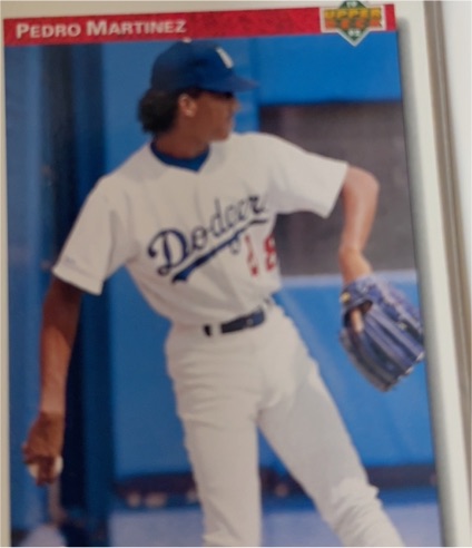 1992 Upper Deck #18 Pedro Martinez Los Angeles Dodgers — front