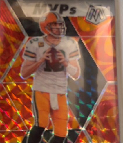 2020 Panini Mosaic MVP #300 Aaron Rodgers — front