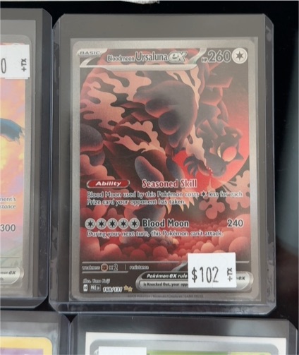 2022 Pokémon TCG Prismatic Evolutions #168 Ursaluna — front