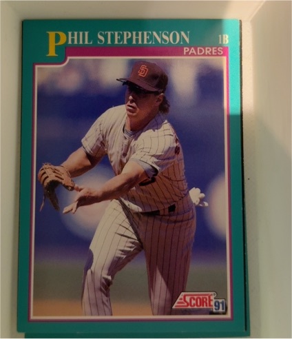 1991 Score #138 Phil Stephenson — front