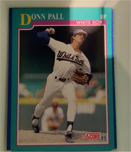 1991 Score #132 Donn Pall — front