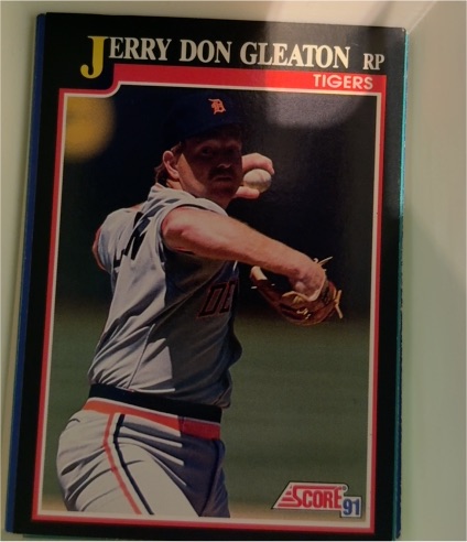 1991 Score #316 Jerry Don Gleaton — front