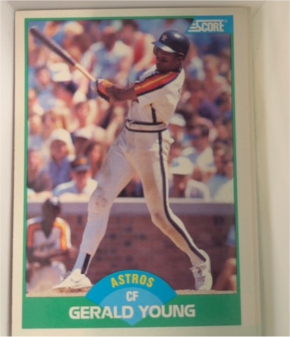1989 Score #97 Gerald Young — front
