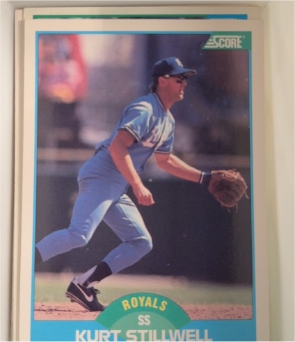 1989 Score #SS Kurt Stillwell — front