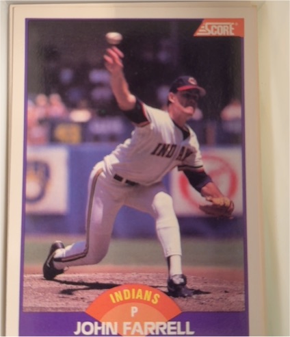 1989 Score #266 John Farrell — front