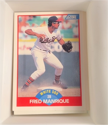 1989 Score #457 Fred Manrique — front