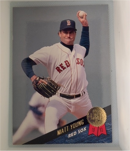 1993 Leaf #153 Matt Young — front