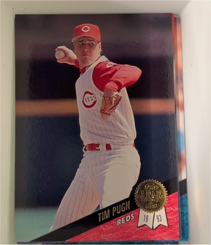 1993 Leaf #19 Tim Pugh — front