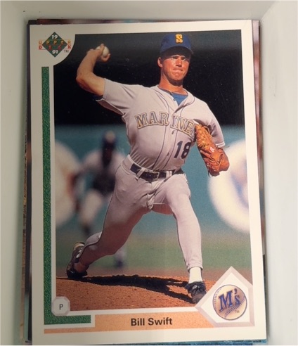 1991 Upper Deck #498 Bill Swift — front